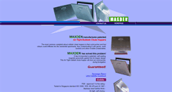 Desktop Screenshot of maxden.com.sg